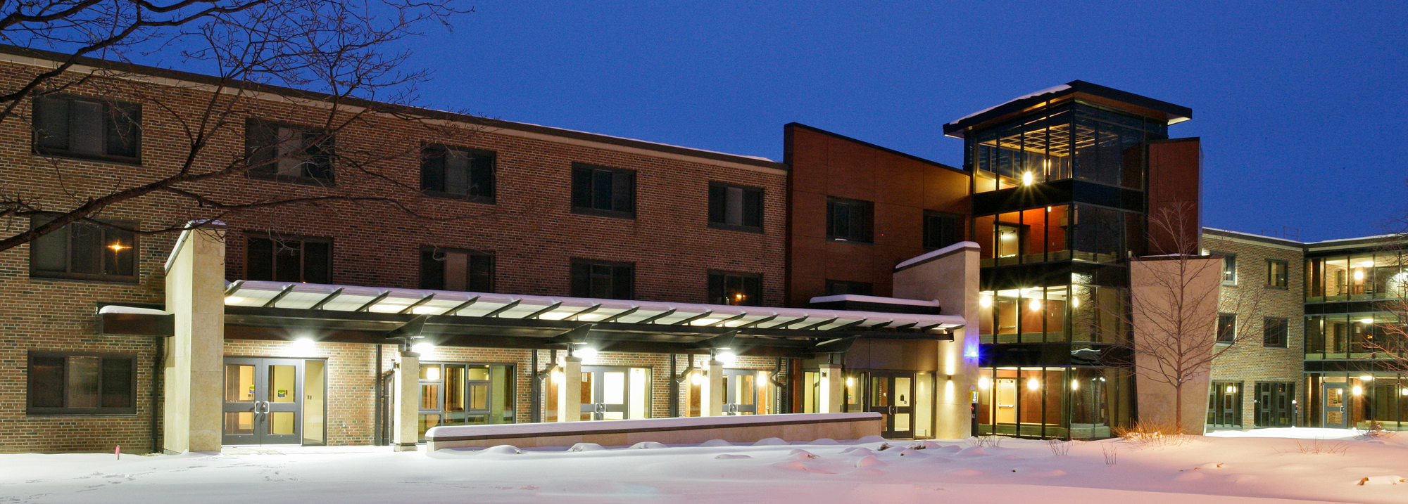 Monroe Hall at SUNY Geneseo