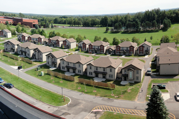 Townhouse Complex at SUNY Potsdam