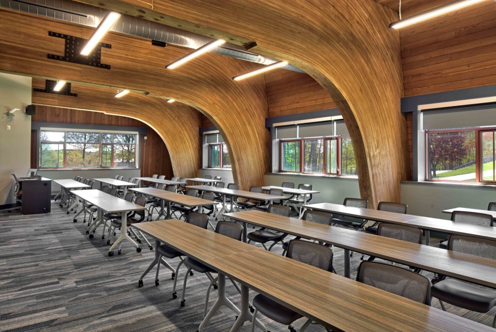 Dana Hall classroom after renovations